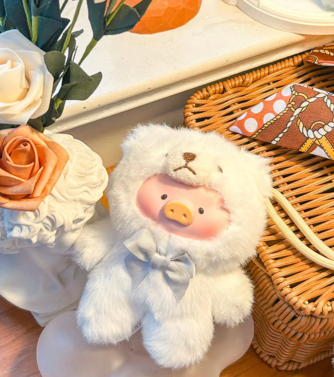 (Authentic & Ready Stock Teddy labubu Lulupig blind box Mystery Box lulu猪 盲盒