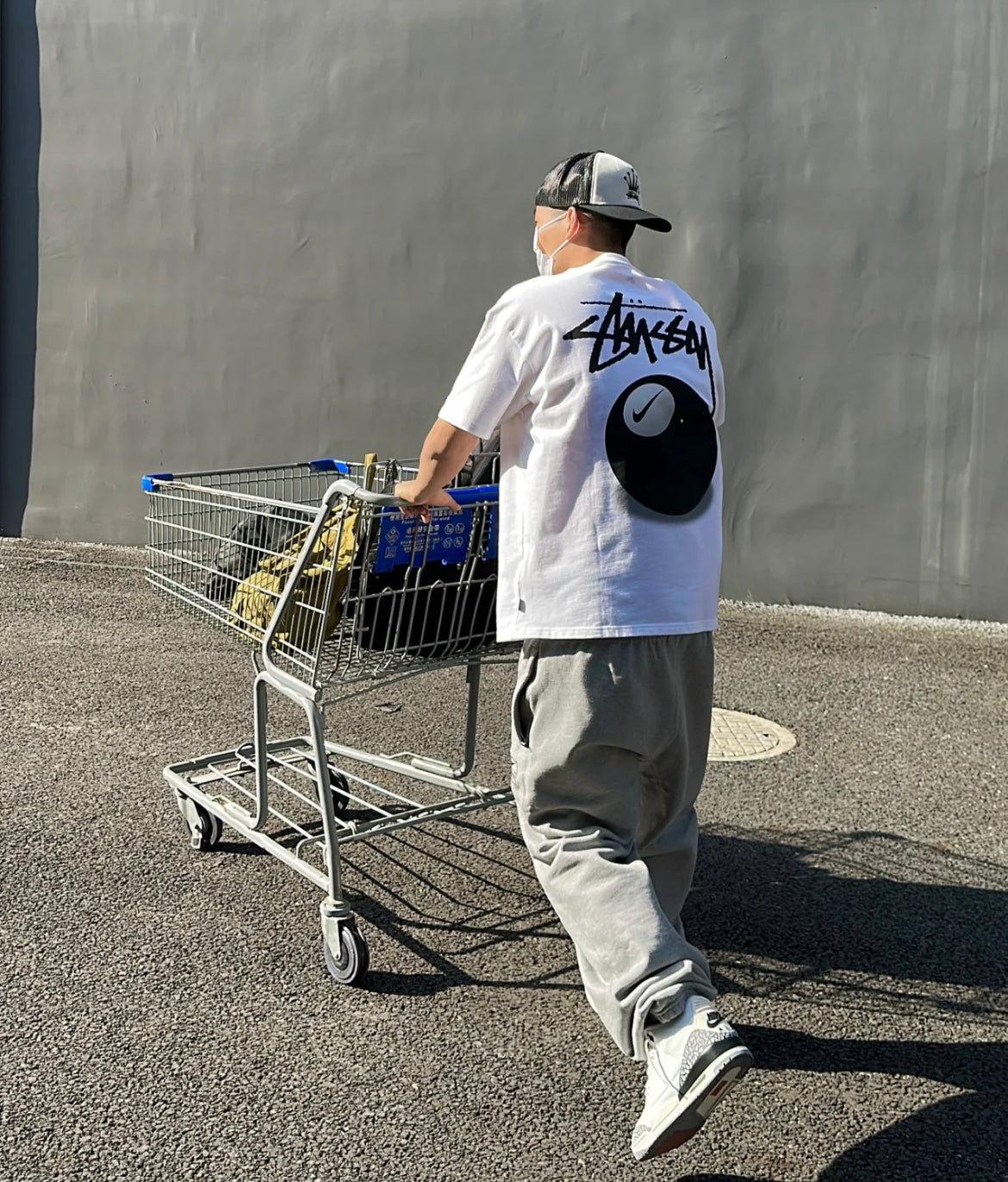 Nike x Stussy 8 Ball T-Shirt White