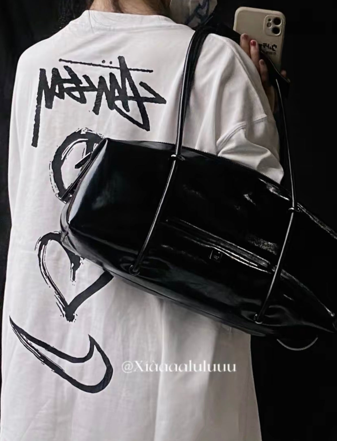 Nike x Stussy Peace Love Swoosh T-Shirt White