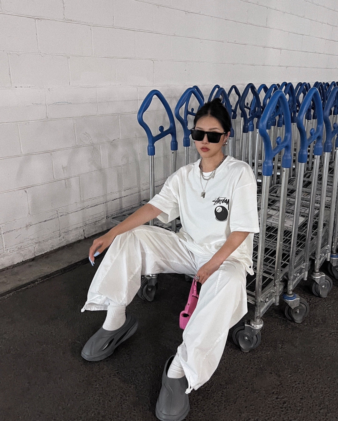 Nike x Stussy 8 Ball T-Shirt White