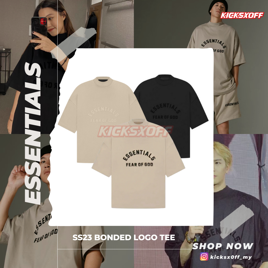 Essentials SS23 Bonded Logo Oversized Tee