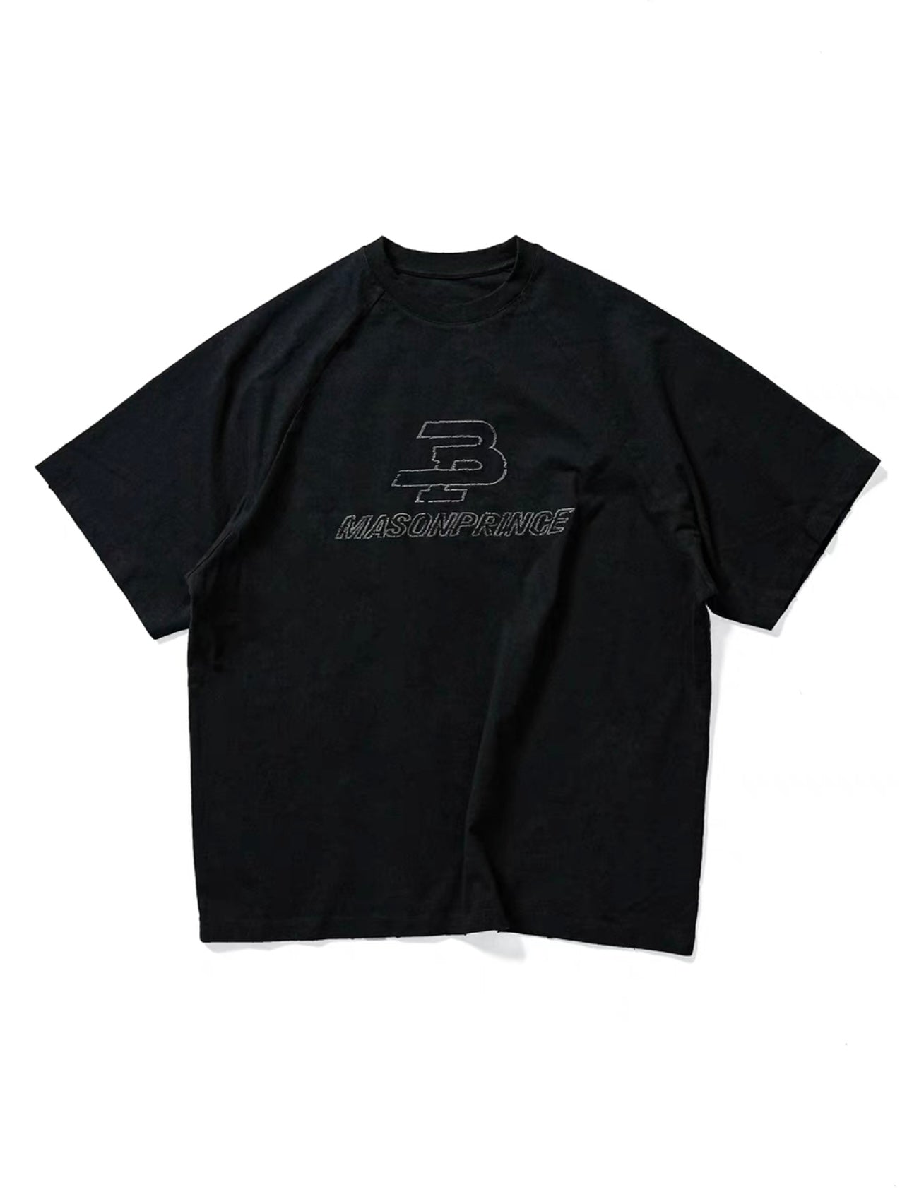 Masonprince Vintage Embroidery Oversized Tee