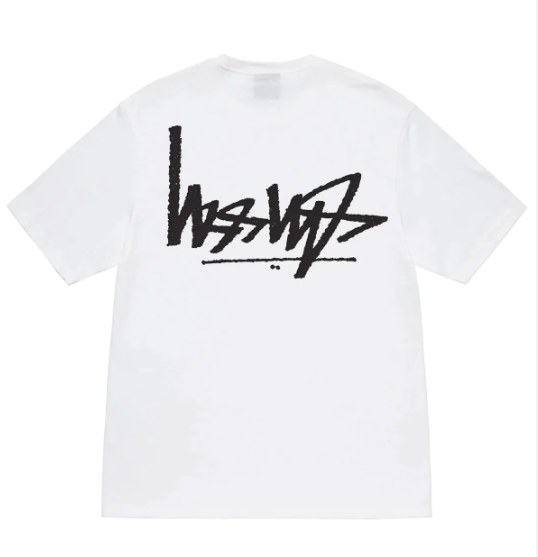 STUSSY Basic Flipped Logo Tee