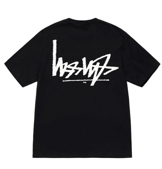 STUSSY Basic Flipped Logo Tee