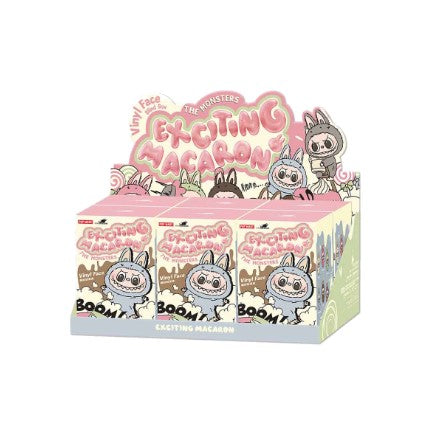 ( 100% Original ) PopMart Labubu v1 - Exciting Macaron blind box