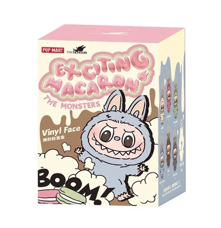 ( 100% Original ) PopMart Labubu v1 - Exciting Macaron blind box