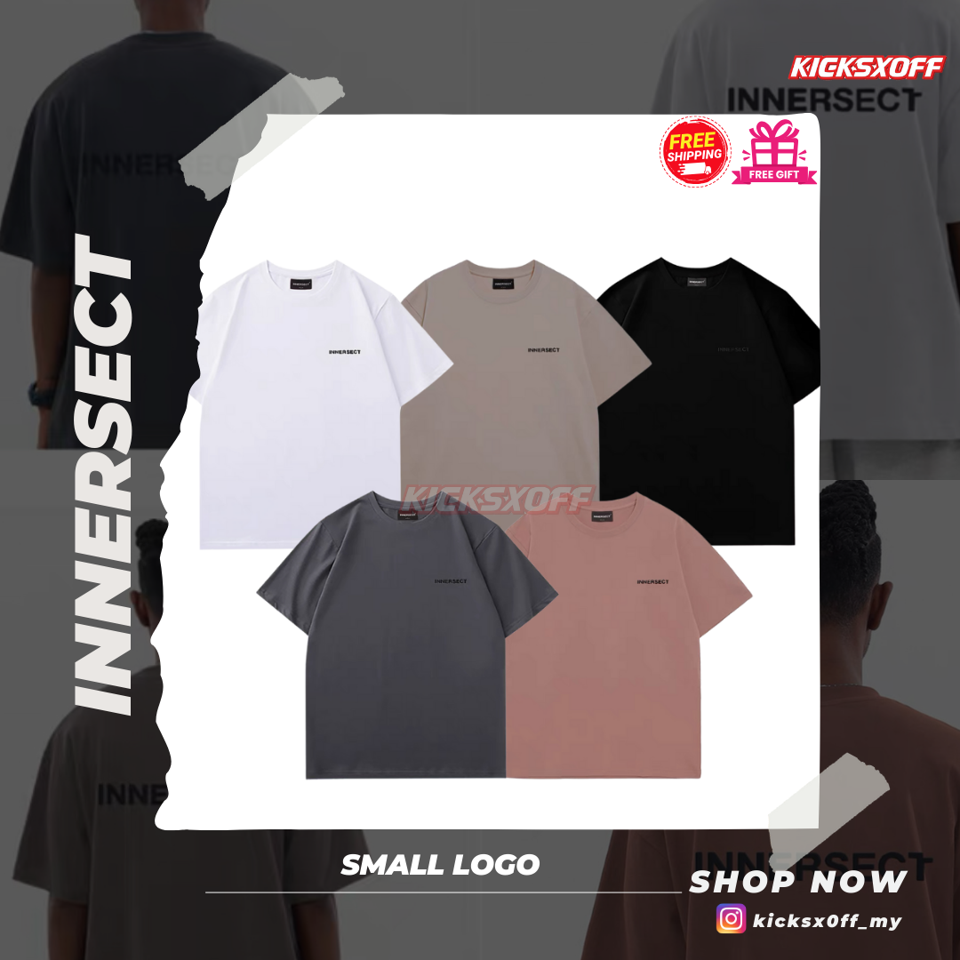 Innersect Basic Small Wording Logo Oversized Tee
