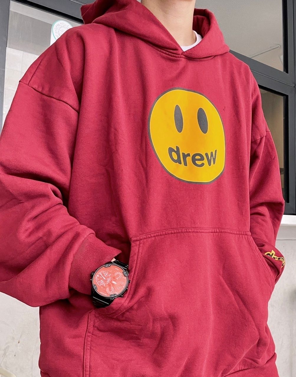 *CNY Exclusive* Drew House Burgundy Mascot Hoodie