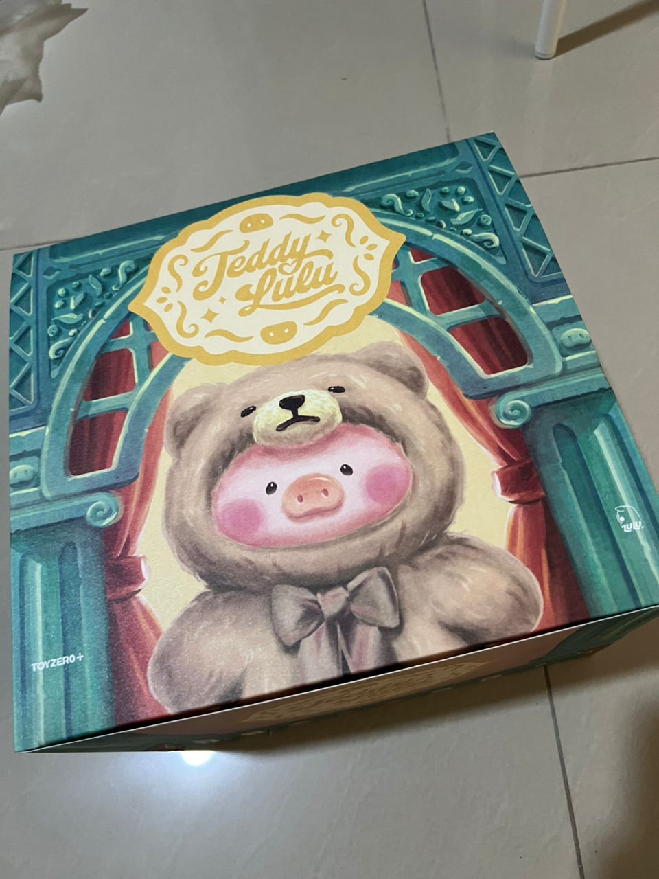 (Authentic & Ready Stock Teddy labubu Lulupig blind box Mystery Box lulu猪 盲盒