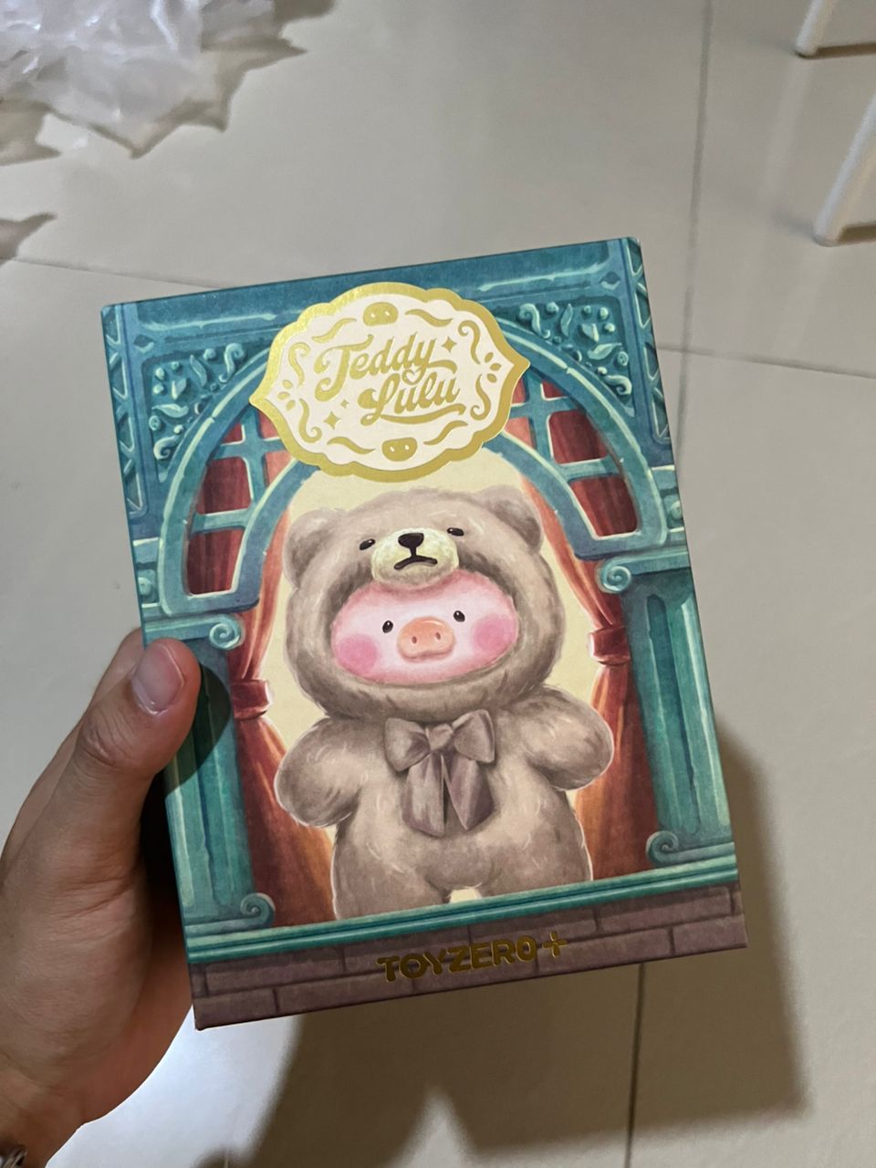(Authentic & Ready Stock Teddy labubu Lulupig blind box Mystery Box lulu猪 盲盒