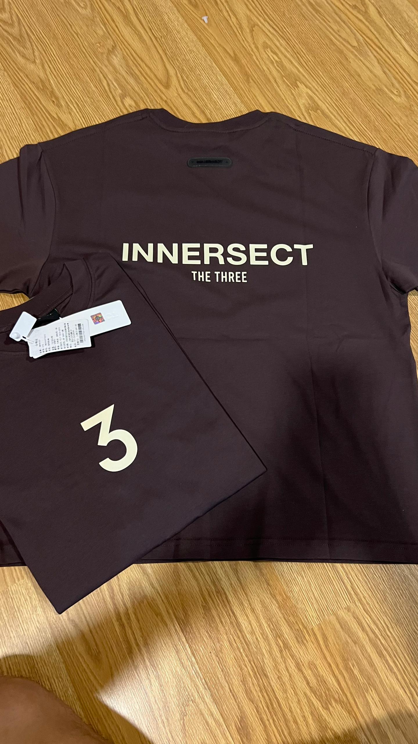 Innersect 3 Logo Wording Tee