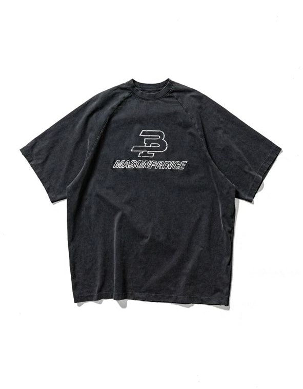 Masonprince Vintage Embroidery Oversized Tee