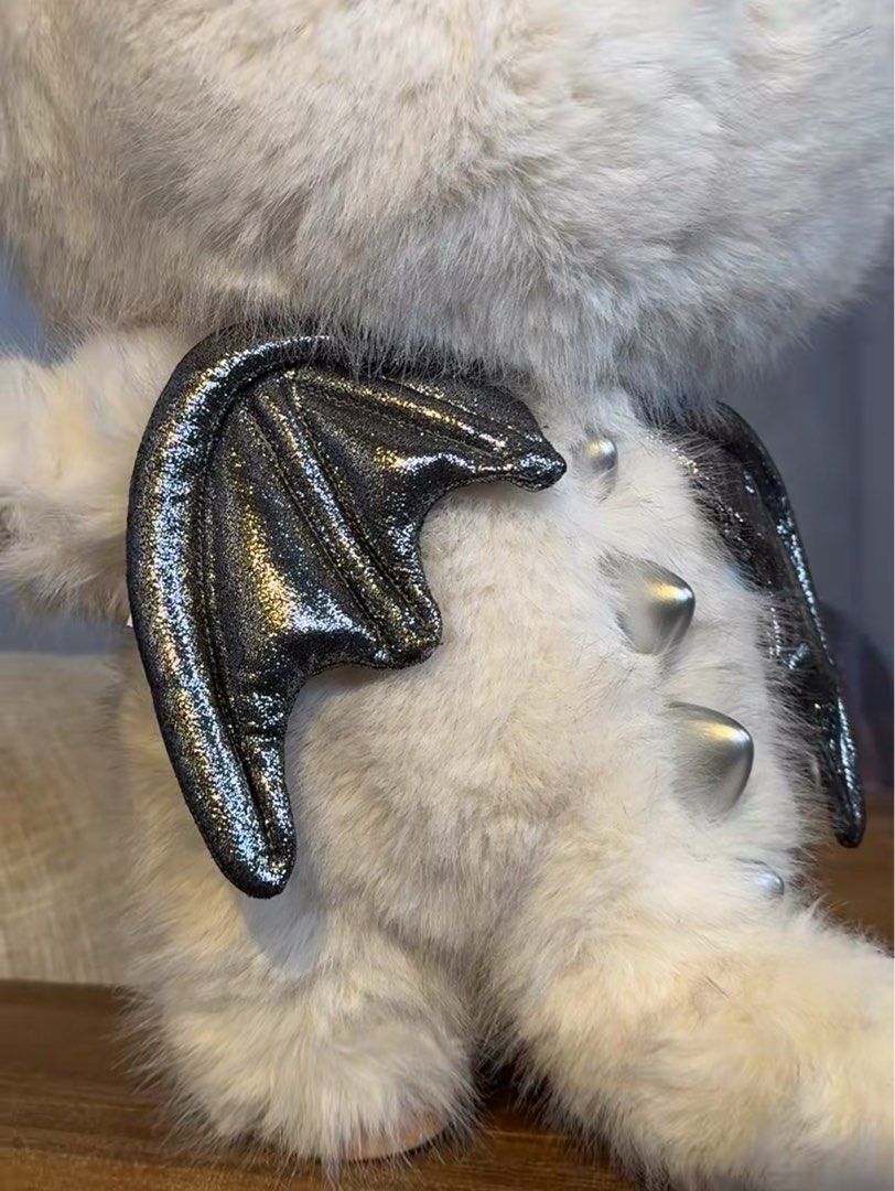 (Authentic & Ready Stock ) Pop Mart Zimomo 2.0 - Angel in Cloud // 58CM Plush Toy Zimomo the monster Popmart Zimomo