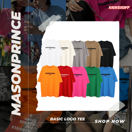 Masonprince Basic Logo Oversized Tee