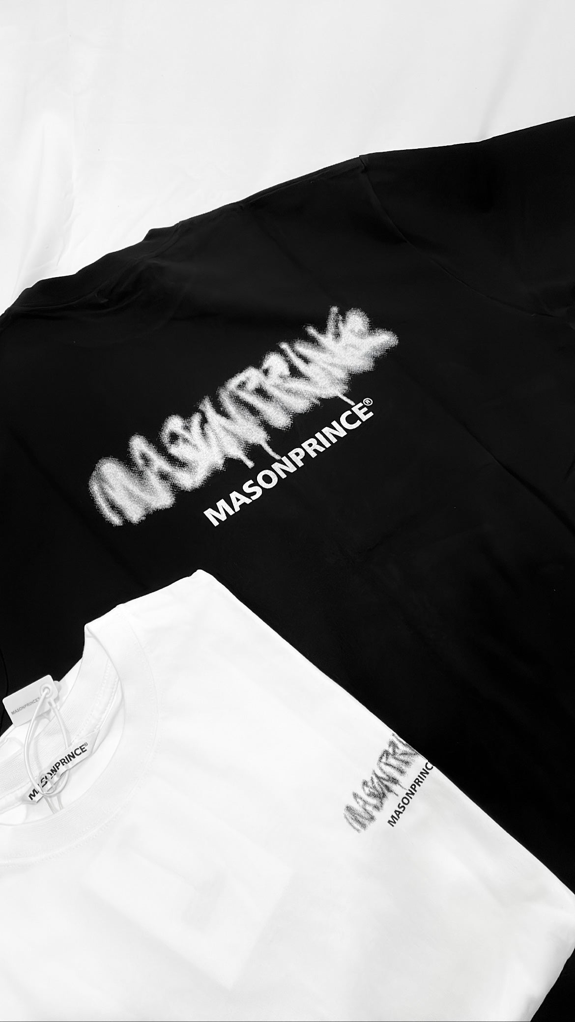 Masonprince Spray Logo Oversized Tee