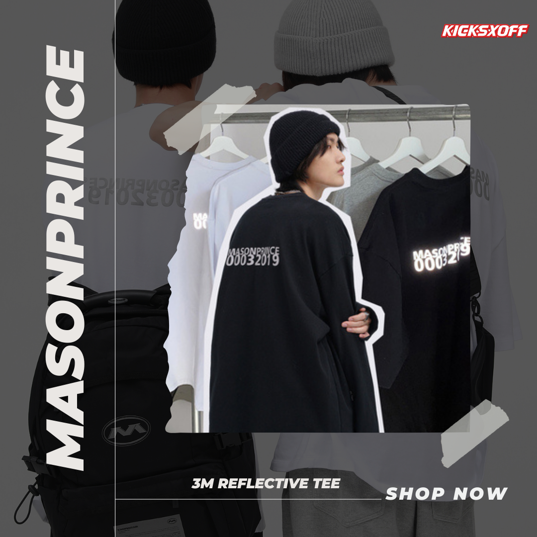 Masonprince 3M Reflective Oversized Tee