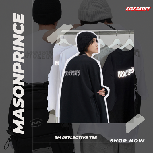Masonprince 3M Reflective Oversized Tee