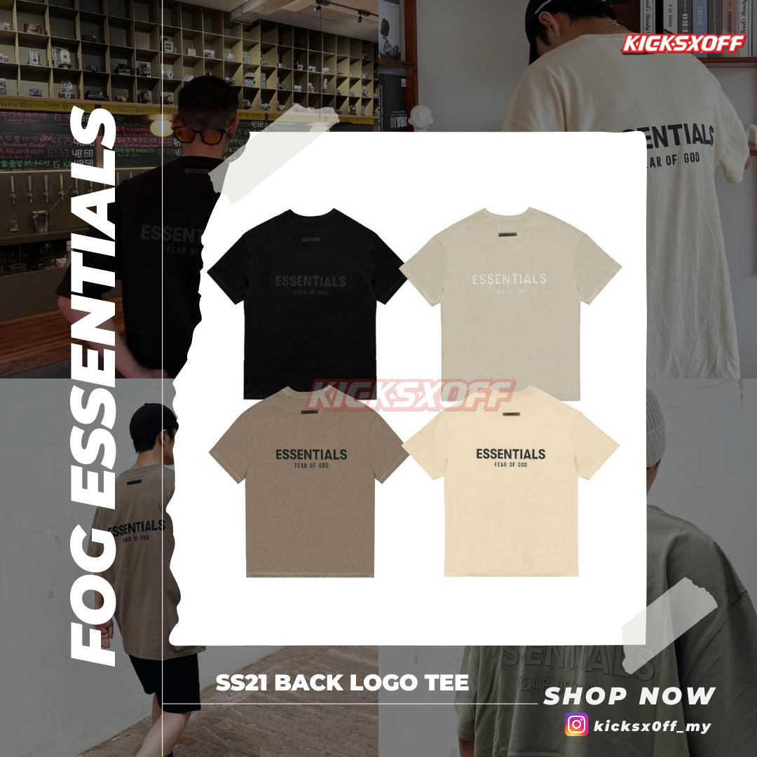 Essentials SS21 3D Logo Oversized Tee