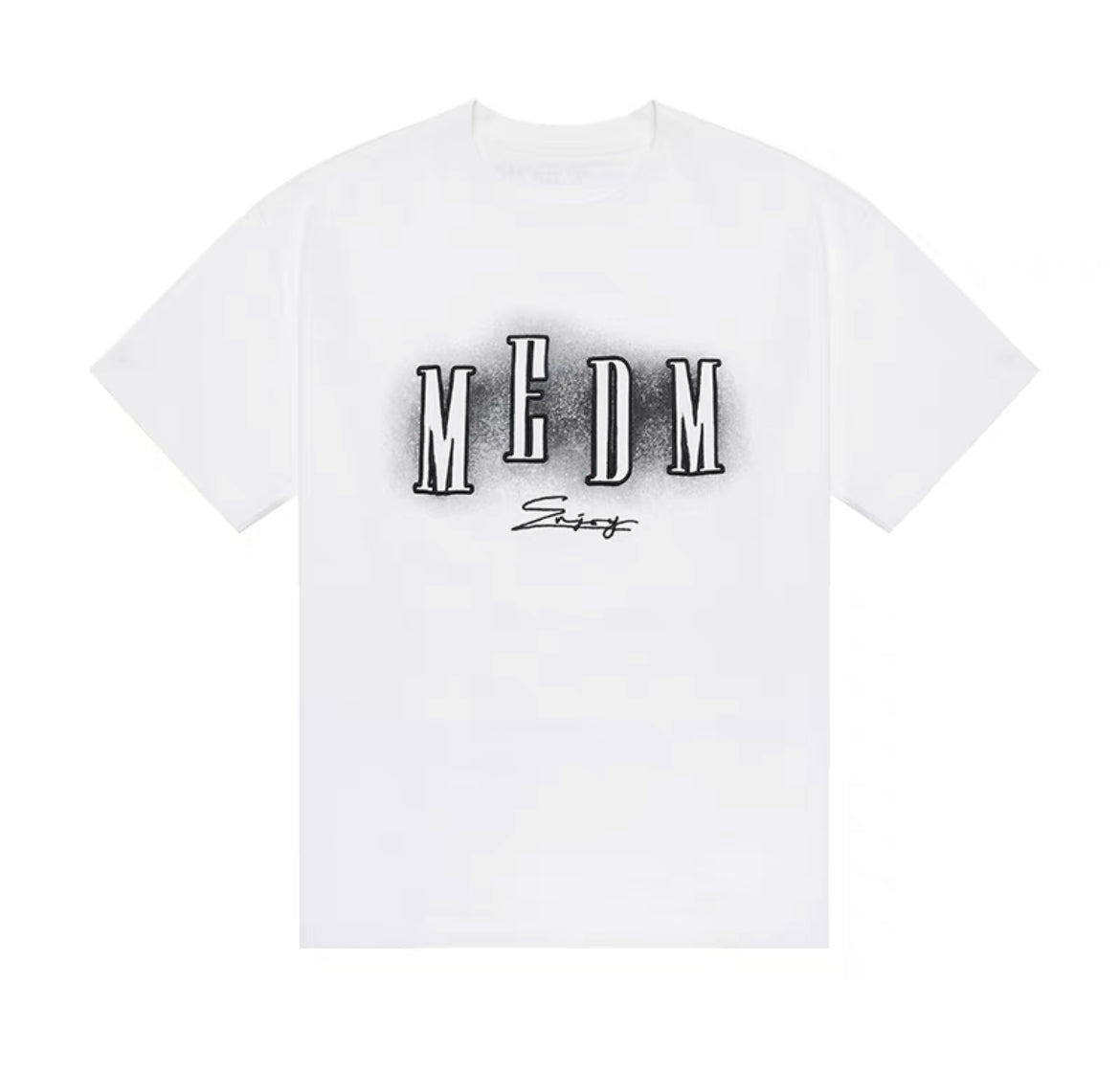 MEDM Neon Embroidery Tee