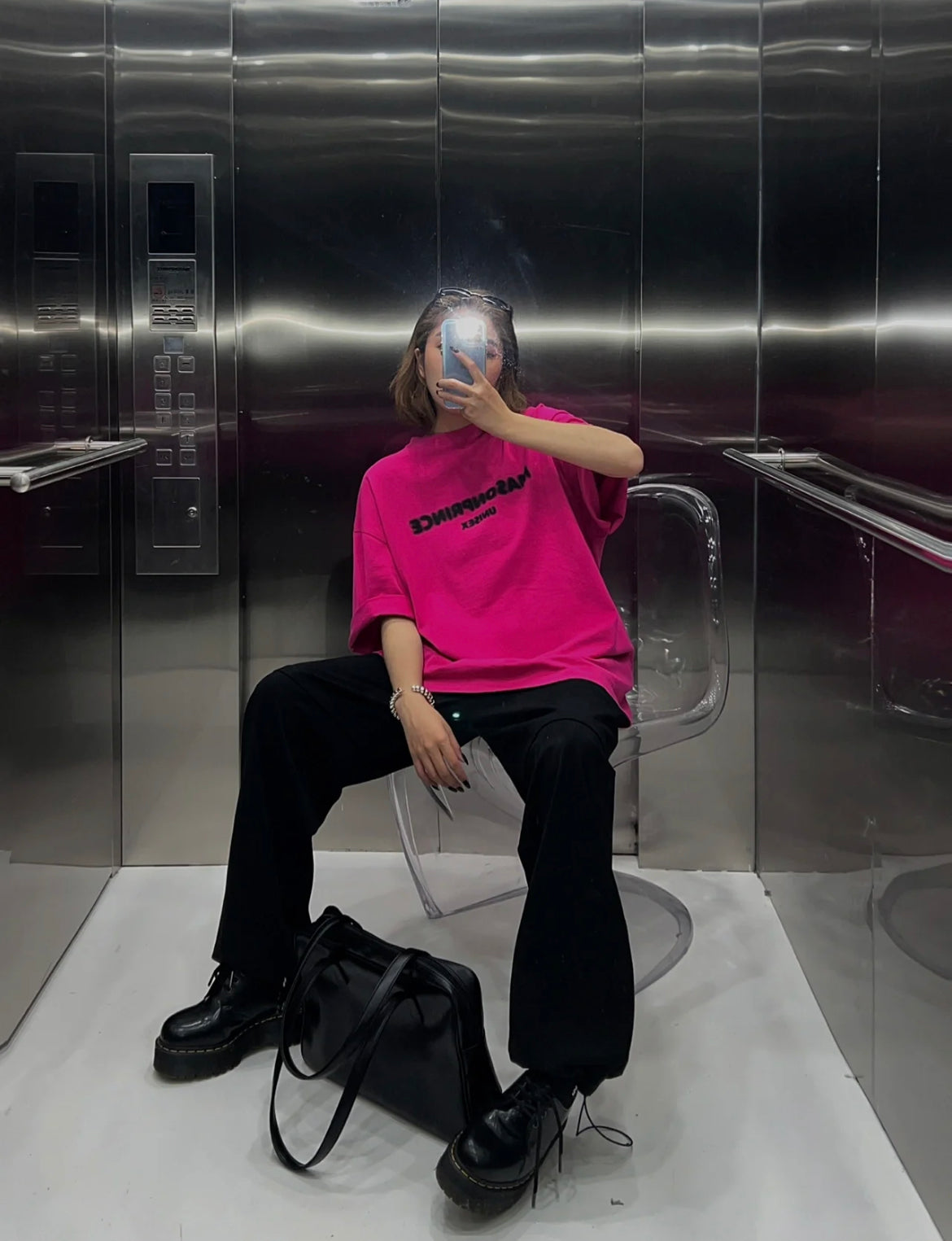 Masonprince Basic Logo Oversized Tee