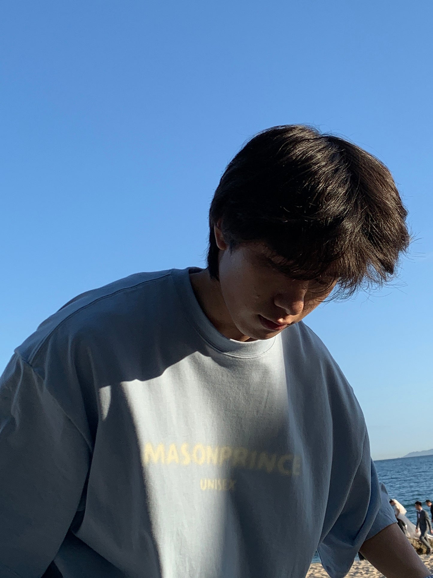 Masonprince Pastel Basic Logo Oversized Tee