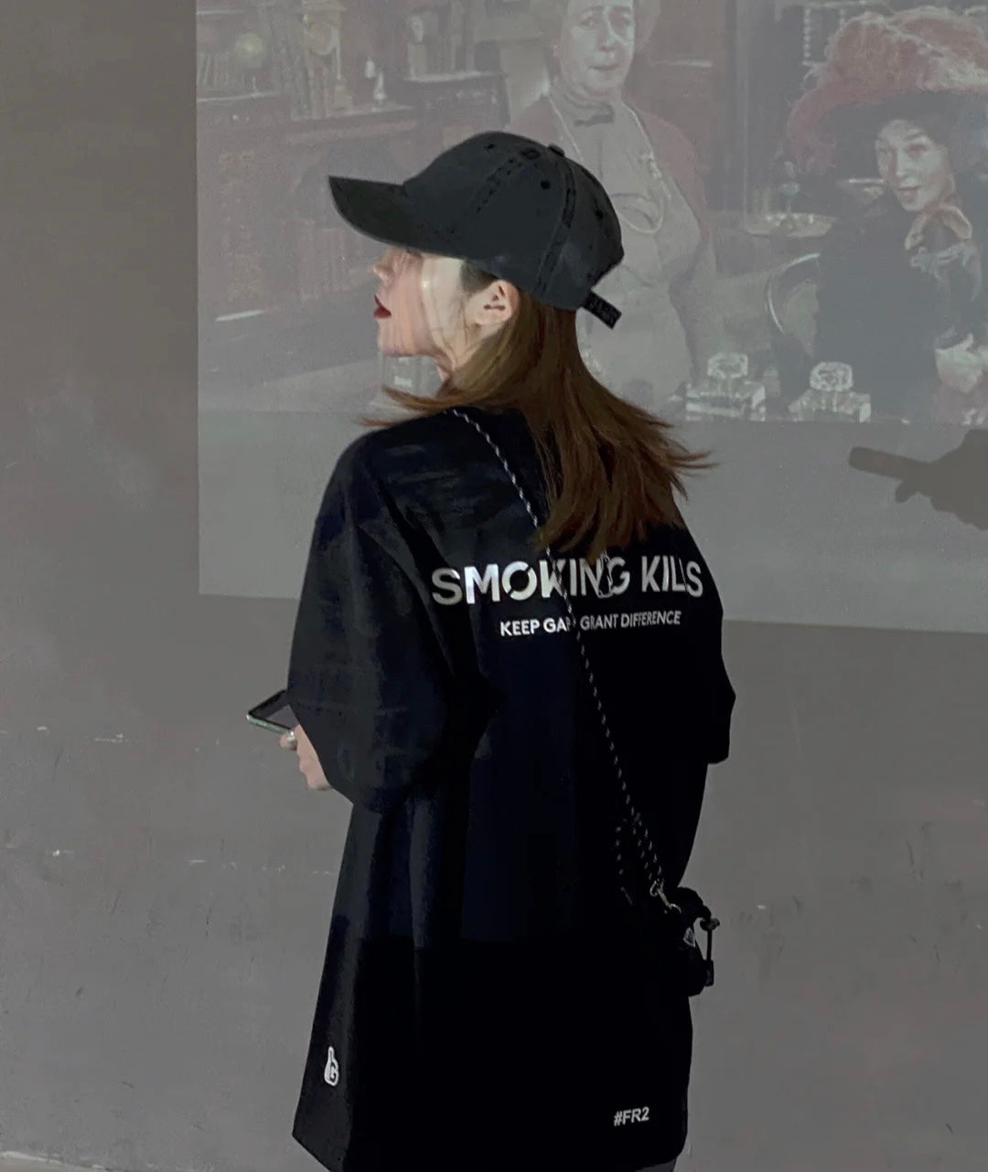 FR2 X GXG Smoking Kills Oversized Tee