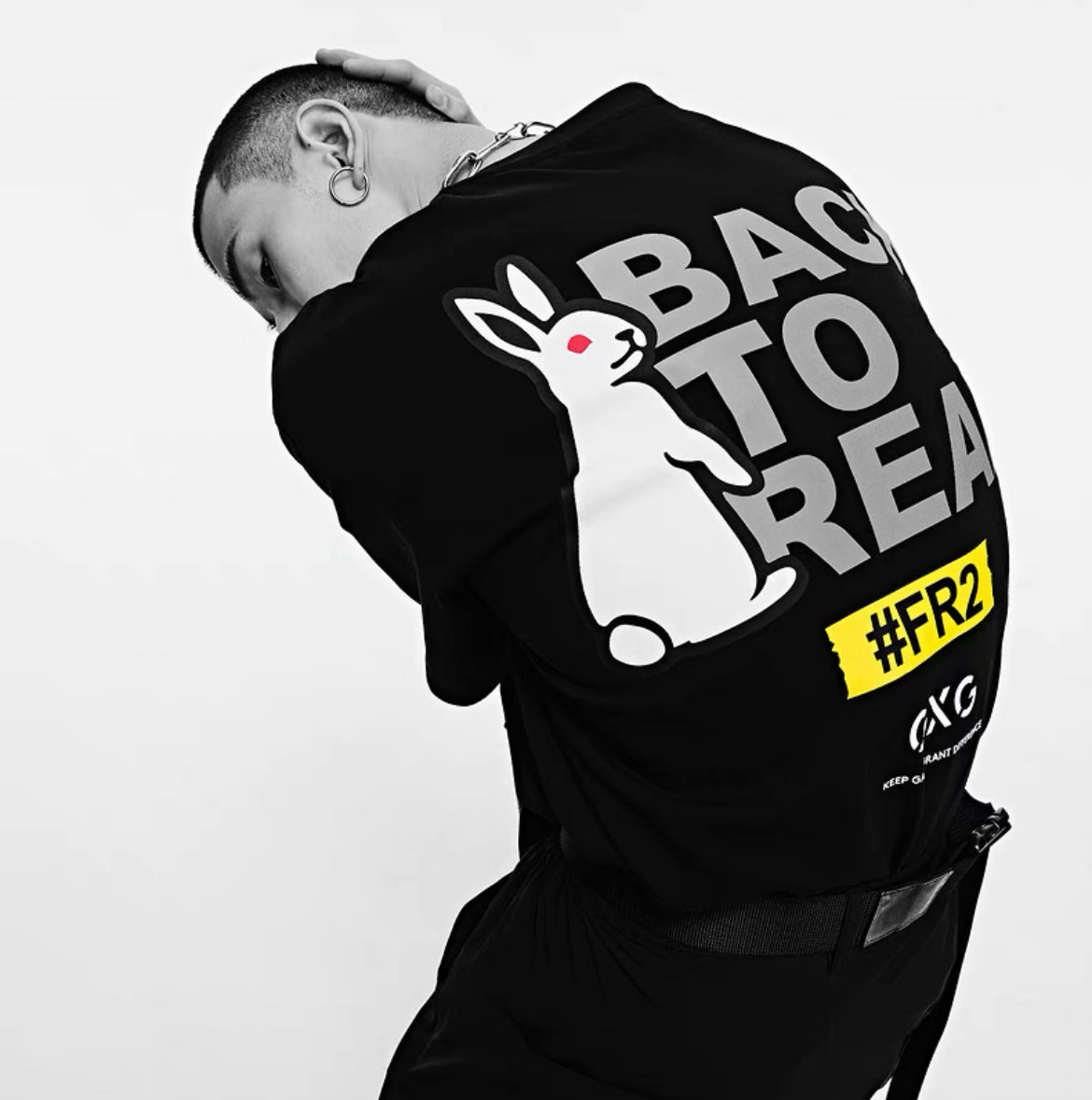 FR2 X GXG 3M Reflective Oversized Tee