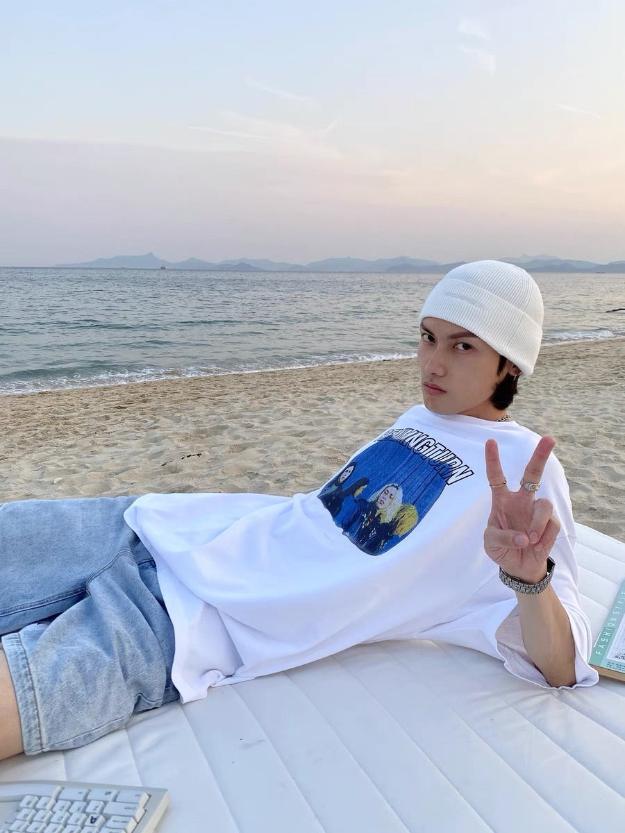 Masonprince Vintage Photo Oversized Tee
