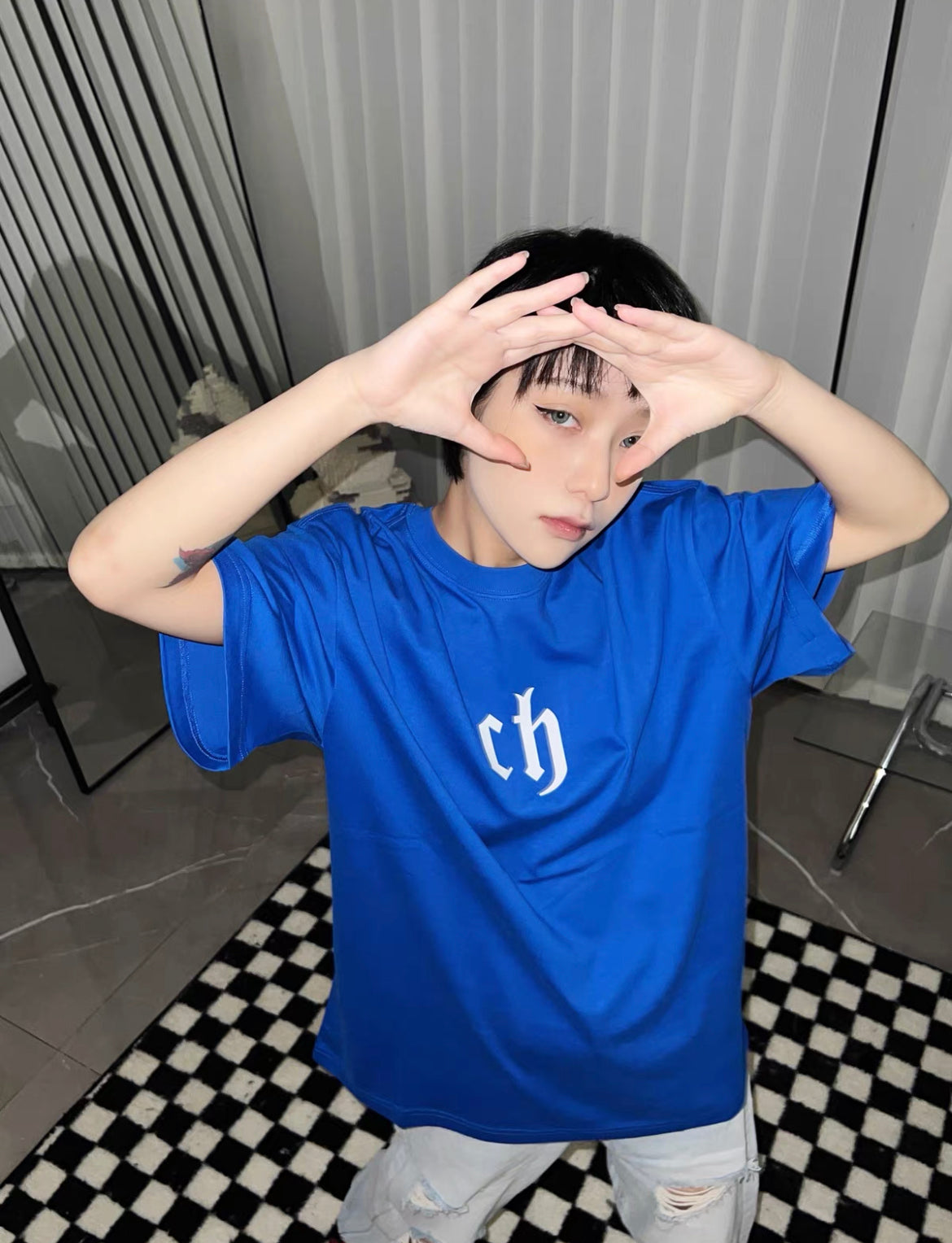 Chinism Basic Logo Oversized Tee