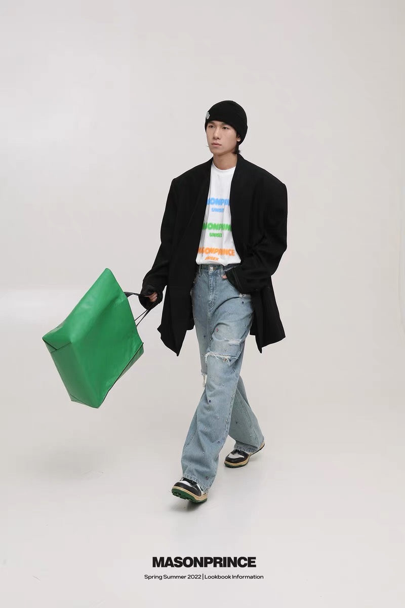 Masonprince Multicolour Oversized Tee