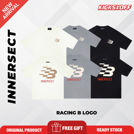 Innersect Racing Flag B Logo Oversized Tee Hype/Fashion/Streetwear/Couple/Unisex T-Shirt
