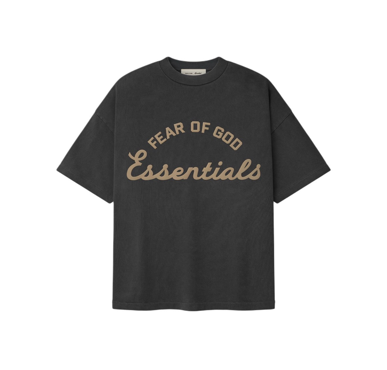 Essentials ss26 Logo Jersey Crewneck Tee (Copy)