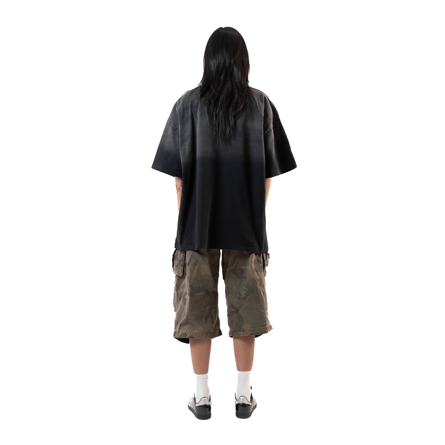 Whocares SS25 Capsule 05 Washed Turbo Mode Vintage Streetwear Oversize Tee