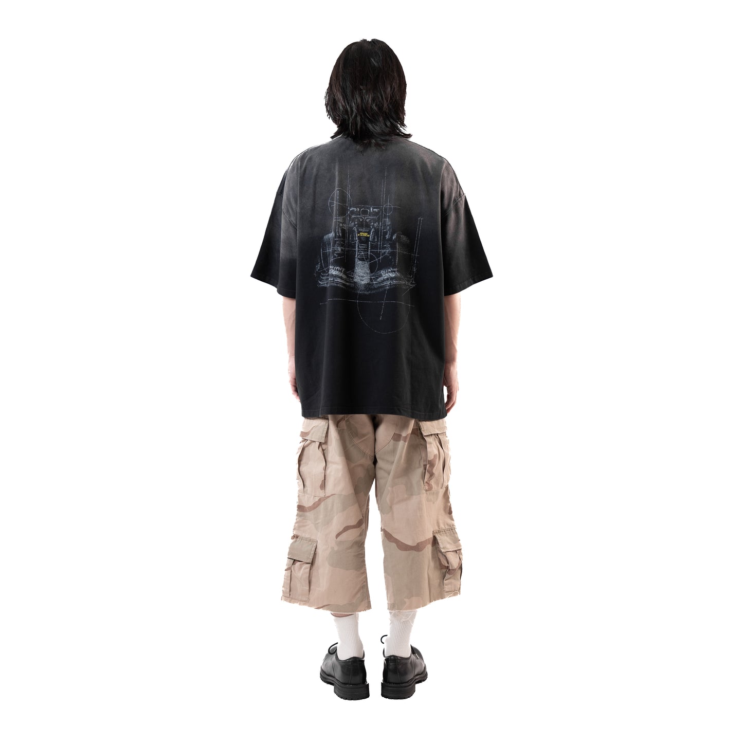Whocares SS25 Capsule 05 Washed Turbo Mode Vintage Streetwear Oversize Tee