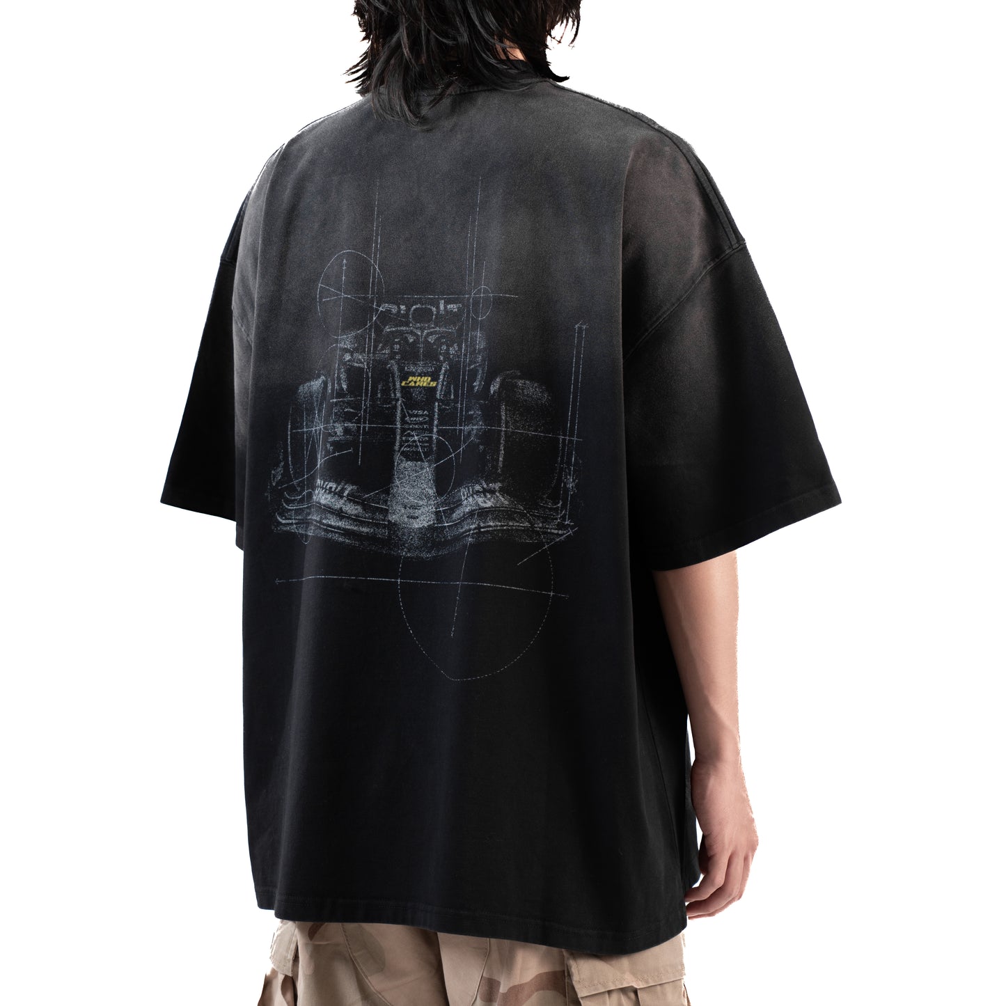 Whocares SS25 Capsule 05 Washed Turbo Mode Vintage Streetwear Oversize Tee