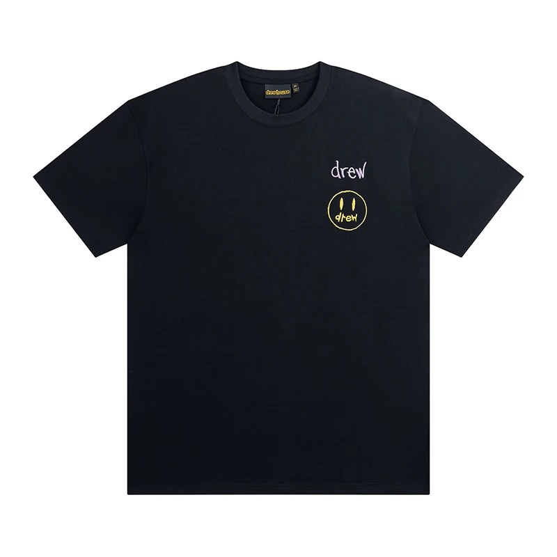 [ORI Clearance] DREWWWW House Embroidery Smiley face Tee Oversized Streetwear Hype Tee 潮牌短袖 潮牌 baju hype
