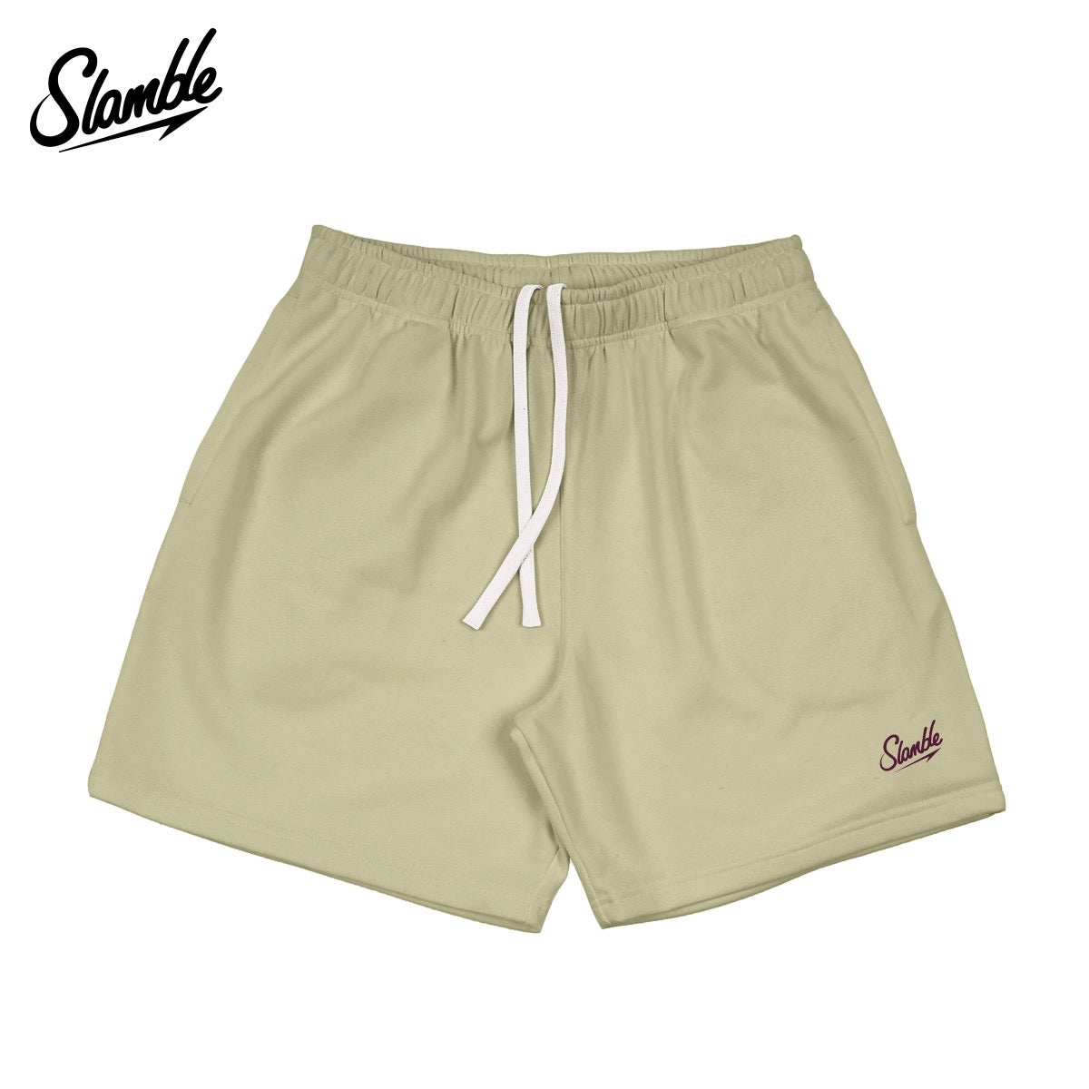 Slamble cotton Shorts/ Seluar / 潮牌短裤 / 短裤男 / Basketball shorts / 美式短裤