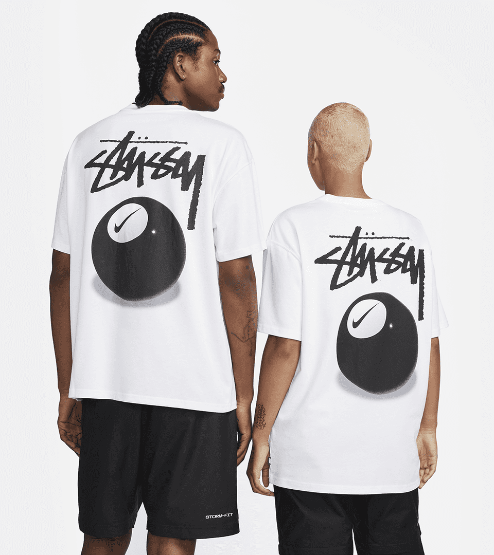 【Nike x Stussy】 NRG FL SS 8 Ball T-Shirt White Nike x Stussy 8 Ball T-Shirt White – Kicksxoff