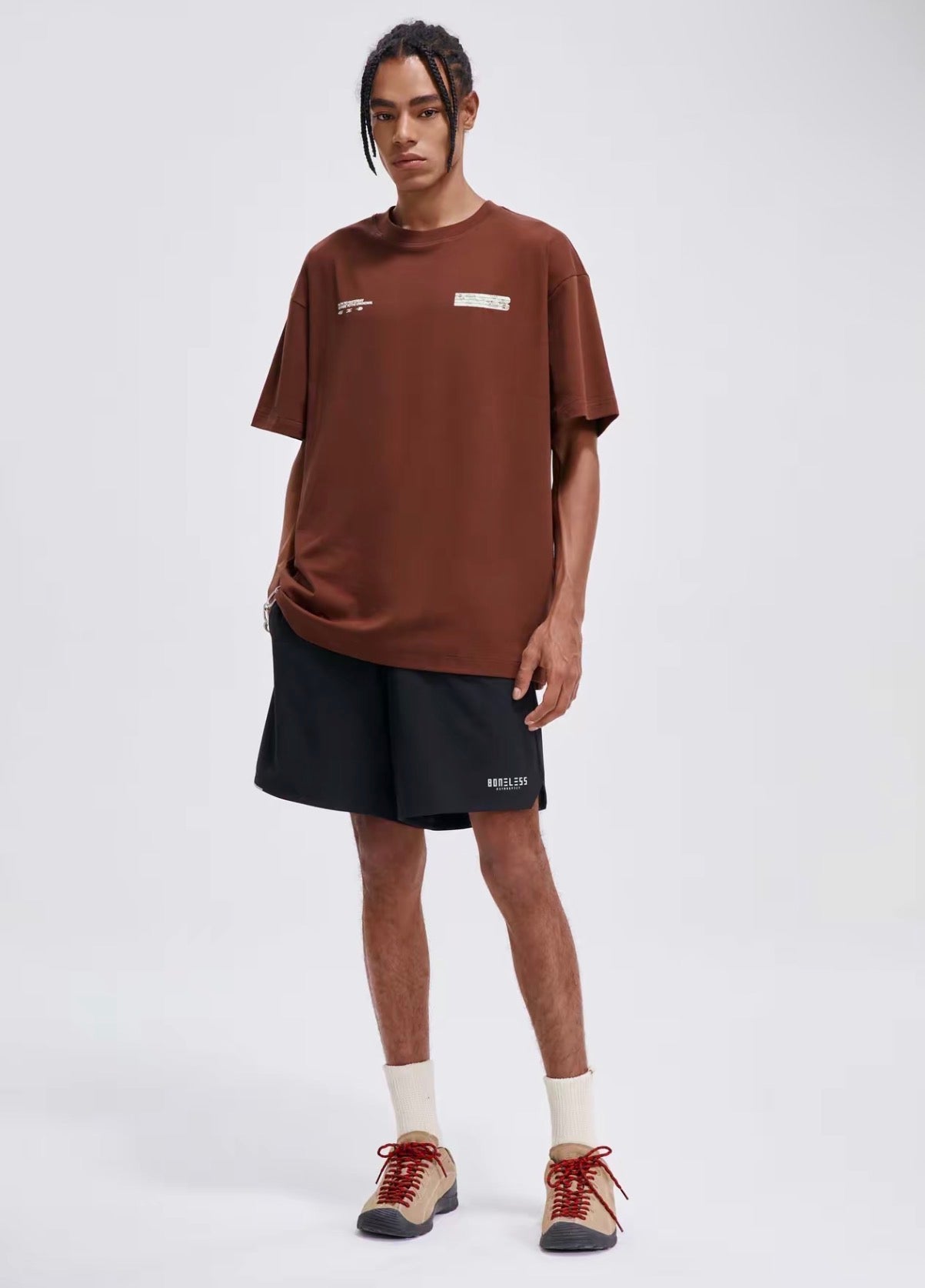 Boneless 3M Reflective Nylon Sport Shorts Hype fashion streetwear shorts seluar pendek 短裤 美式短裤