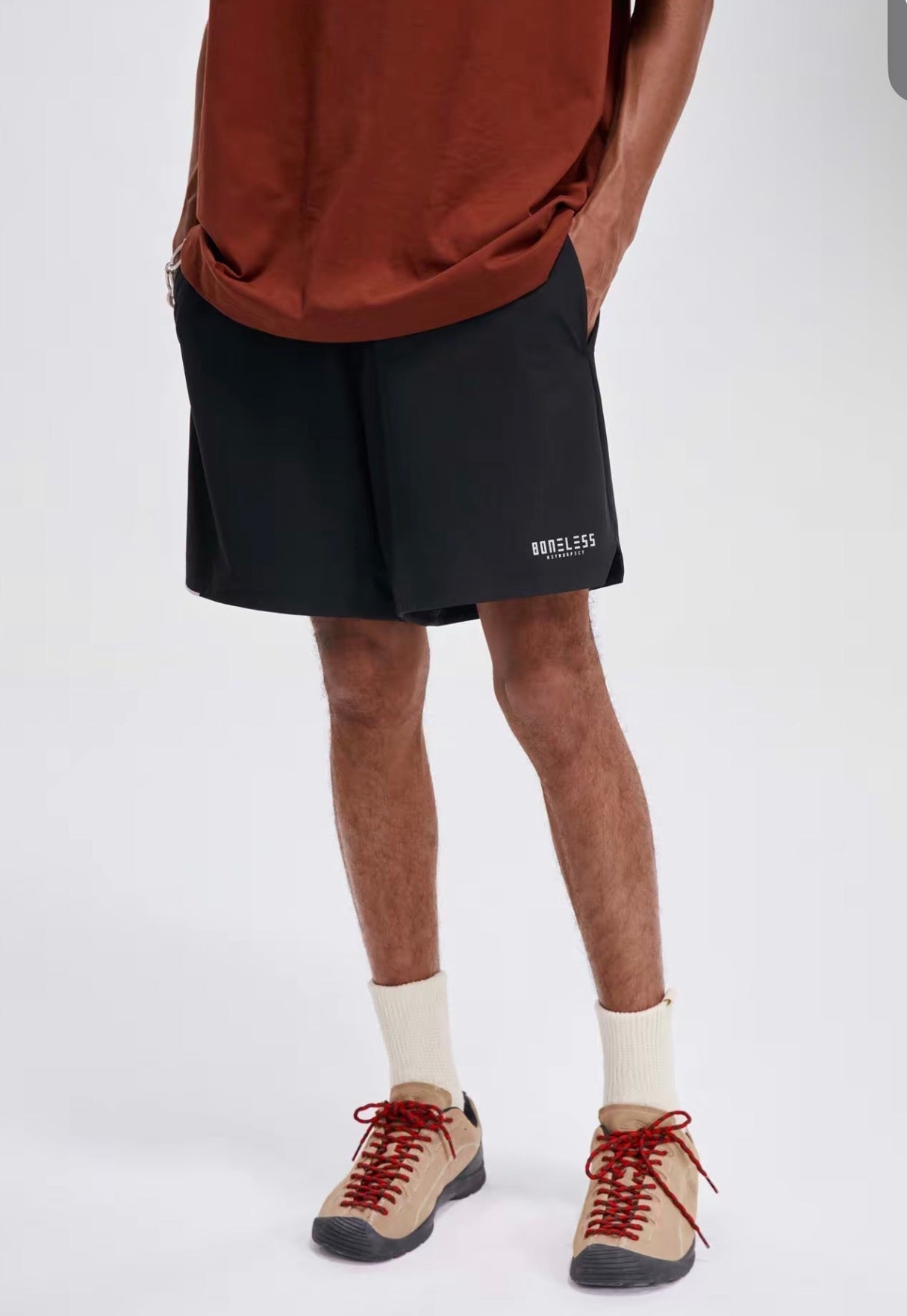 Boneless 3M Reflective Nylon Sport Shorts Hype fashion streetwear shorts seluar pendek 短裤 美式短裤