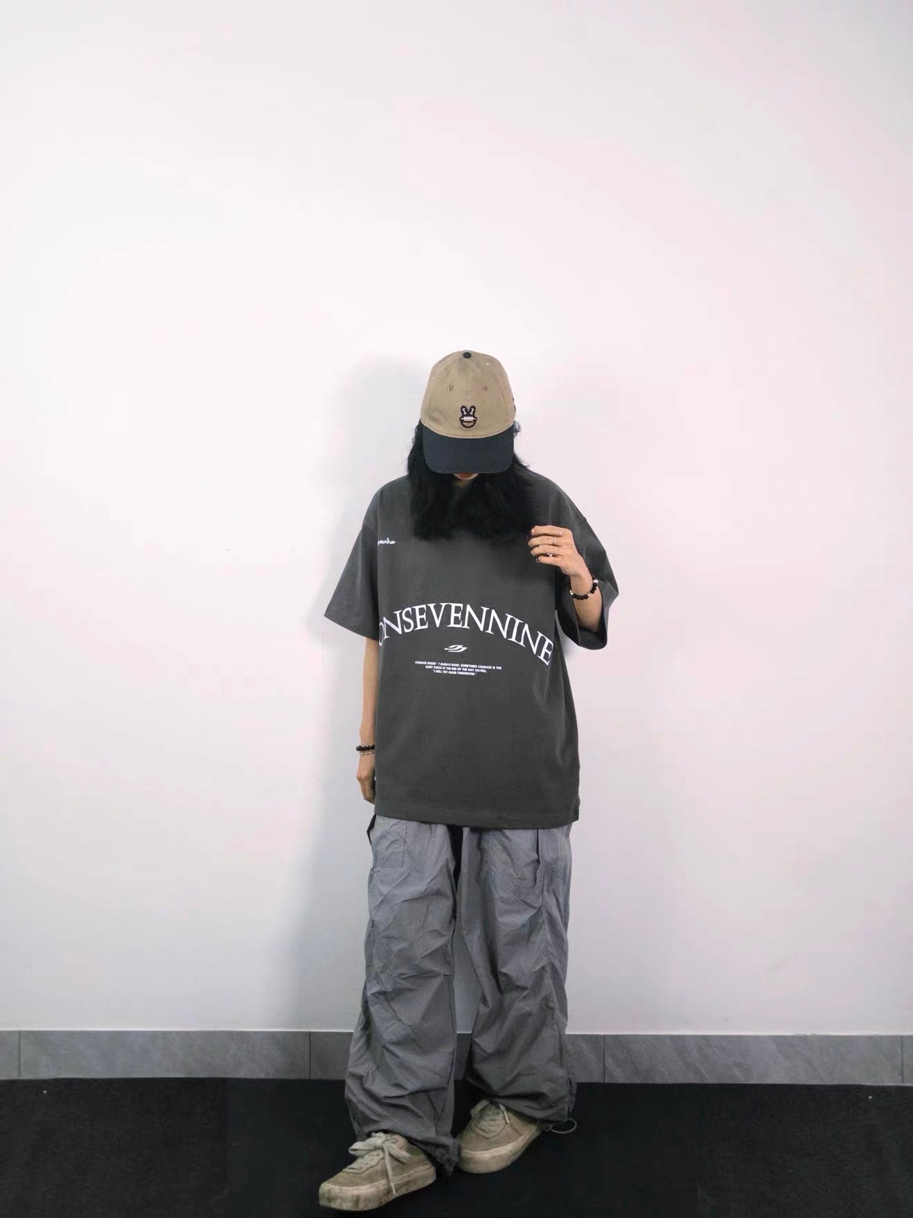 [READY STOCK] Onsevennine 179 320 GSM High Quality Oversized Tee Hype Fashion Streetwear Couple Unisex T-Shirt