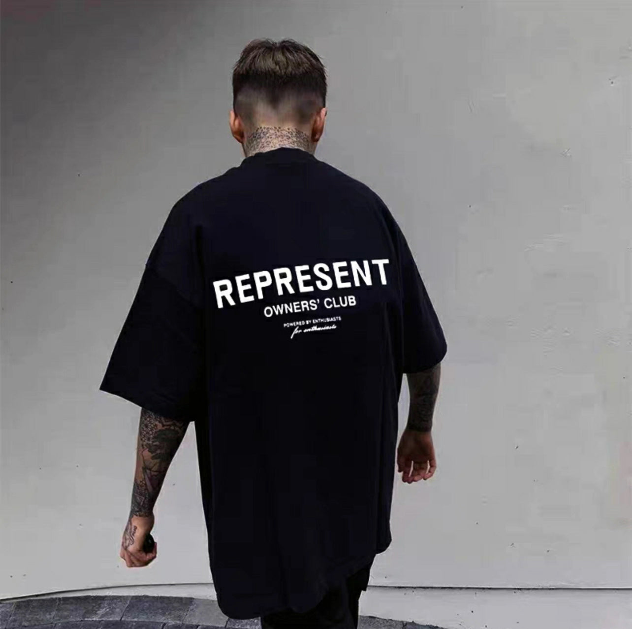 Represent Graphic Print Collection Oversized Tee