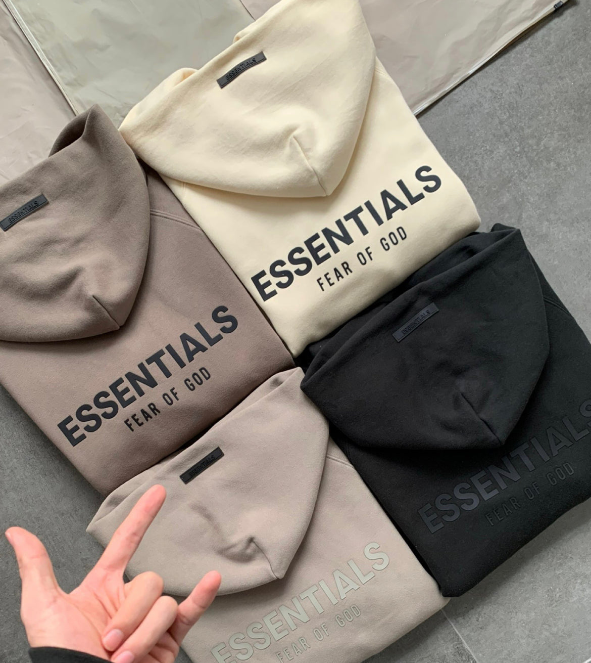 Essentials SS21 Logo Hoodie