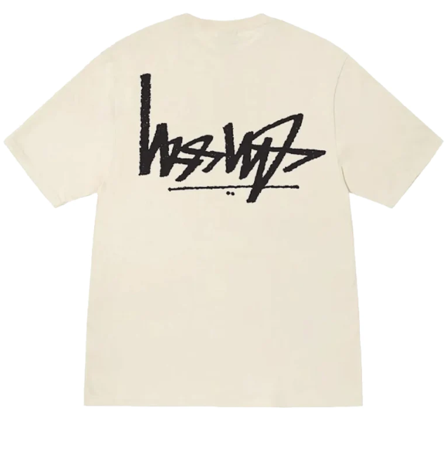 STUSSY Basic Flipped Logo Tee