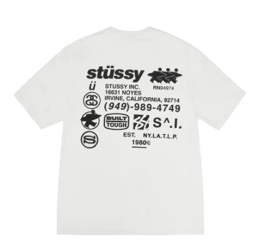 STUSSY  Collection 2 Oversized Tee