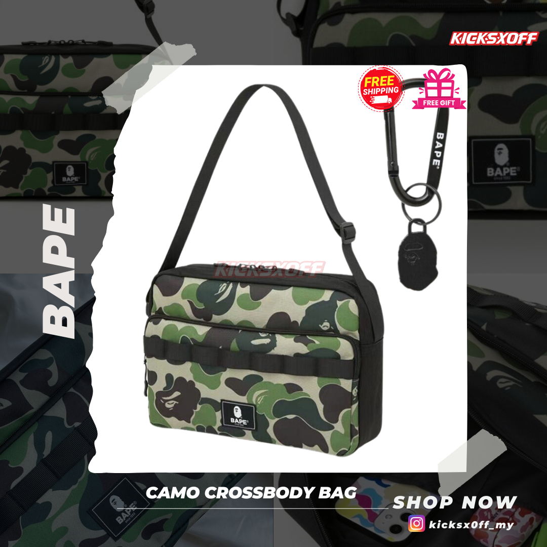Bape Camo Crossbody Bag
