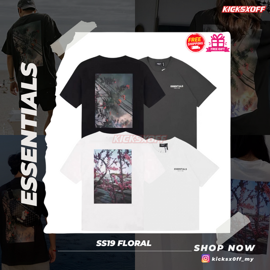 ESSENTIALS SS19 Floral Oversized Tee