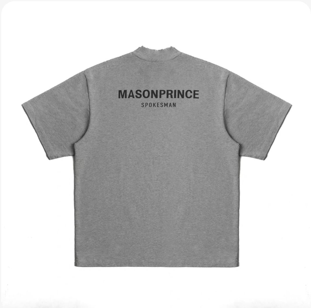 Masonprince 3M Reflective Small Logo Oversized Tee