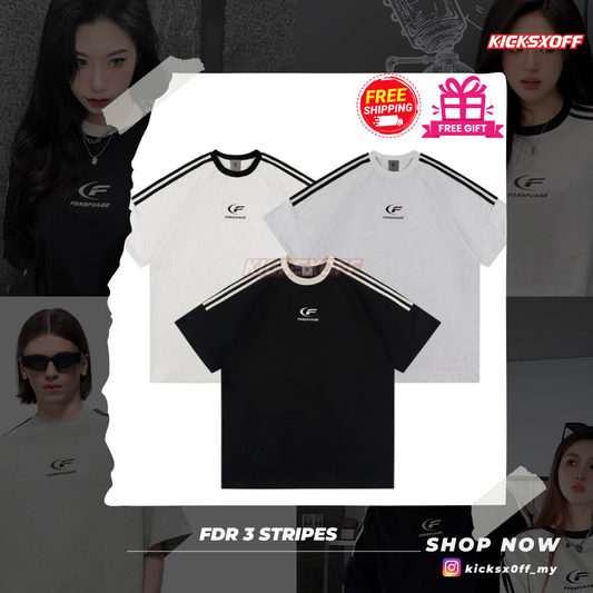 FDR 3 Stripes Oversized Tee