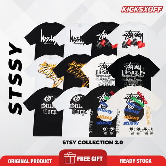 STUSSY  Collection 2 Oversized Tee